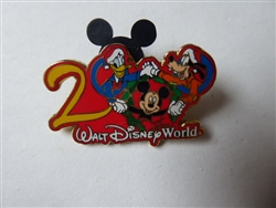 Disney Trading Pin 55     WDW - Mickey Mouse, Goofy and Donald Duck - Christmas
