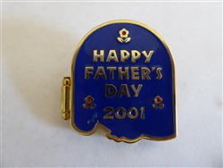 Disney Trading Pin  5539 WDW Father's Day 2001 Pinocchio & Geppetto