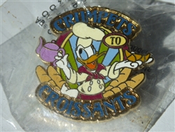 Disney Trading Pin 55449 Adventures By Disney - Land of Eternal Knights - Crumpets To Croissants (Donald Duck)