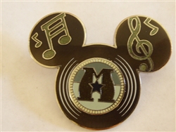 Disney Trading Pin   55755 DLR - Mickey's Pin Festival of Dreams - Music Collection - Mickey Icon (Surprise Release)