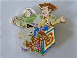 Disney Trading Pin 56057 DisneyShopping.com - Friendship Day Series - Buzz and Woody