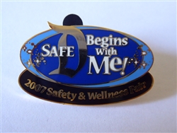 Disney Trading Pin    56306 DLR - Cast Member - Safe D Begins With Me - 2007