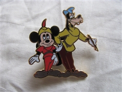 Disney Trading Pins 56444: Mickey Through The Years Collection - Mystery 2 Pin Card Set (1947 Mickey & Goofy Only)