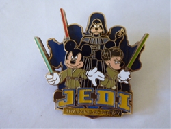 Disney Trading Pin 56586 DLR - Cast Member Create-A-Pin - Jedi Training Academy - Mickey, Minnie, Goofy