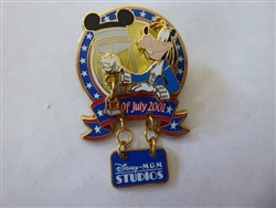 Disney Trading Pins  5684 MGM Studios - Fourth of July 2001 - Goofy