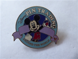 Disney Trading Pin  Hidden Mickey 2007 Series 2 - Blue Pin Trading Logo