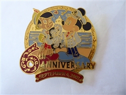 Disney Trading Pin  56962 TDR - Mickey, Pinocchio & Figaro - 6th Anniversary - TDS