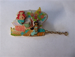 Disney Trading Pin 57615 DLRP - Once Upon a Dream - Parade Series (Ariel and Jasmine)