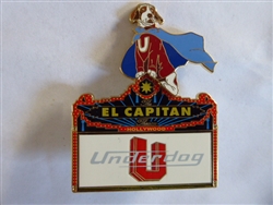 Disney Trading Pin 57252 DSF - El Capitan Marquee - Underdog Marquee