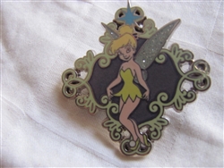 Disney Trading Pins 57316: Tinker Bell - Accessory Starter Set - Purple Lanyard with 4 Pins (Tink Facing Right Only)