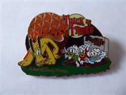 Disney Trading Pin 57531 WDW - Halloween 2007 Trick or Treat Bag - Pluto & Nephews (Epcot)