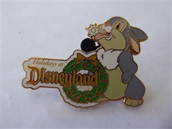 Disney Trading Pin 57762 DLR - Happy Holiday's - Thumper - Travel Agent Premium Pin