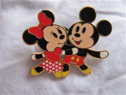 Disney Trading Pins 57814: Flexible Characters Series - Mickey & Minnie Mouse