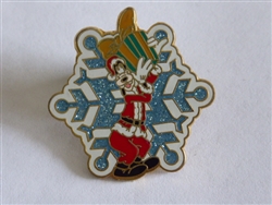 Disney Trading Pin 58056 Snowflakes - 4 Pin Boxed Set (Goofy Only)