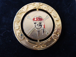 Disney Trading Pin 58094 DisneyShopping.com - Pirates of the Caribbean Medallion (Spinner)