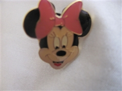 Disney Trading Pin  581: Monogram - Minnie Head (Pink Bow)