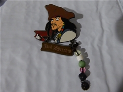 Disney Trading Pin 58140 WDW - White Glove - Jack Sparrow (Bead Dangle)