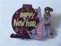 Disney Trading Pin 58206 WDW - Happy New Year 2008 - Figment