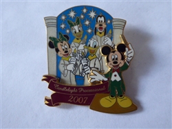 Disney Trading Pin 58547 Epcot - Holidays Around the World 2007 (The Candlelight Processional)