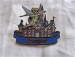 Disney Trading Pins 58719: DLR - Jeweled Sleeping Beauty Castle - Tinker Bell