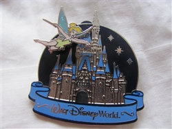 Disney Trading Pin 58797: Cinderella Castle - Tinker Bell - 2007