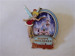 Disney Trading Pin  58802 DLR - Cast Exclusive - Happy Holidays 2007 - Tinker Bell Castle