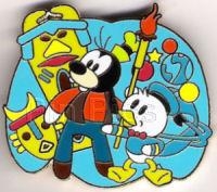 Disney Trading Pin Flexible Characters Starter Set - Goofy & Donald Tiki Adventure