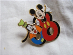 Disney Trading Pins 58966: Pin Trading Starter Set - Mickey and Friends ''2008'' (Goofy and Mickey Pin Only)