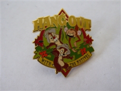 Disney Trading Pin 58976 DLR - The Jungle Cruise Collection 2008 - Chip 'n' Dale - ''Hang Out'' (GWP)