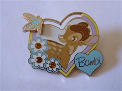 Disney Trading Pin 59132 DS - Bambi with Butterfly