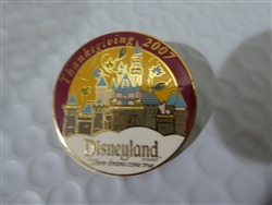 Disney Trading Pins 59139 DLR - Cast Member - Thanksgiving 2007 Sleeping Beauty Castle