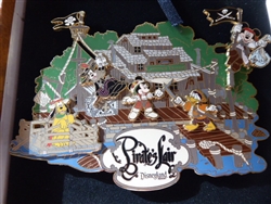 Disney Trading Pin 59437 Pirate's Lair on Tom Sawyer Island - Jumbo
