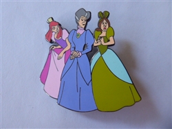 Disney Trading Pin 59480     Cinderella 50th Anniversary - Lady Tremaine, Anastasia & Drizella