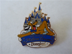 Disney Trading Pins  59535 Costco Travel - DLR - Year of a Million Dreams - Pluto