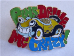 Disney Trading Pins   59730 DLR - Create-A-Pin - Pins Drive Me Crazy! (Benny the Cab)