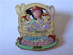 Disney Trading Pin  59962 DLR - Happy Easter 2008 - Chip and Dale