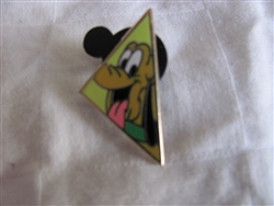 Disney Trading Pin 59978: Tangram Pin Set - Mickey Mouse and Friends - Pluto Only