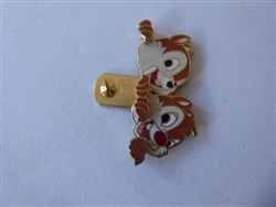 Disney Trading Pin 60329     Chip and Dale - Lanyard Peeker - Chipmunks
