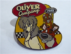 Disney Trading Pin 606: DS - Countdown to the Millennium Series #26: Oliver and Company (Oliver / Dodger / Rita)