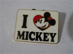 Disney Trading Pin 60685 I Love Mickey