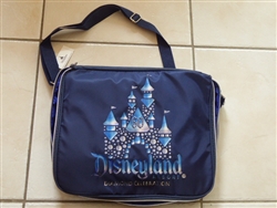 Disney Trading Pins Disneyland 60th Celebration Castle Pin Shoulder Trading Bag
