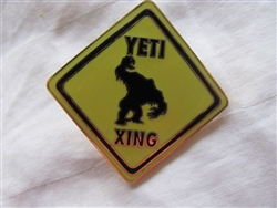 Disney Trading Pins 61078: WDW - Animal Kingdom - Expedition Everest - ''YETI XING'' Street Sign