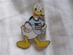 Disney Trading Pin 61633: Disney's Americana Deluxe Starter Set - Donald Duck with American Flag T-Shirt Only