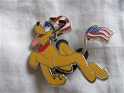 Disney Trading Pins 61639: Disney's Americana Deluxe Starter Set - Patriotic Pluto in Top Hat