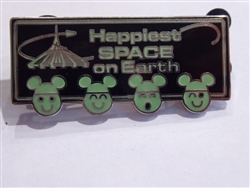 Disney Trading Pin 61851 DLR - Happiest Space on Earth (Space Mountain)