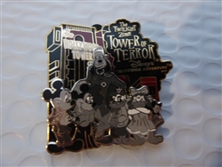 Disney Trading Pin  61936 DCA - Twlight Zone(TM) Tower of Terror - Mickey and the Gang