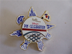 Disney Trading Pins 6241 Pin Celebration Logo Spinner