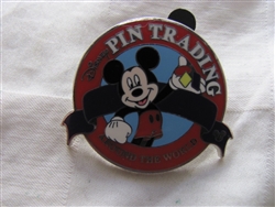 Disney Trading Pins 62717 WDW - Hidden Mickey Completer Pin - Dark Orange Pin Trading Logo