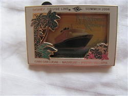 Disney Trading Pin 62754: DCL Summer 2008 Mexican Riviera Cabo San Lucas Mazatlan Puerto Vallarta