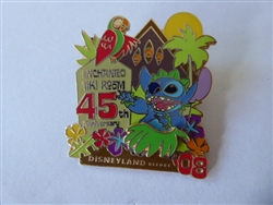 Disney Trading Pin 62925     DLR Cast Exclusive - Enchanted Tiki Room 45th Anniversary Stitch